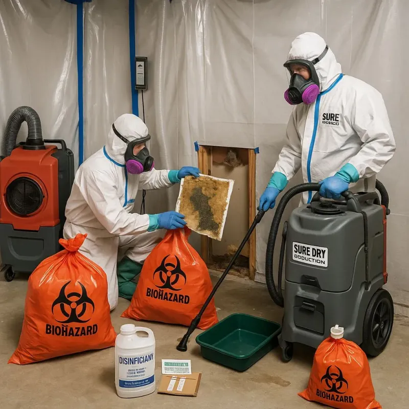 Contaminated Water Handling Protocols process in Jones County, IA
